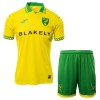 Maglia ufficiale Norwich City Casa 2025-26 per Bambino
